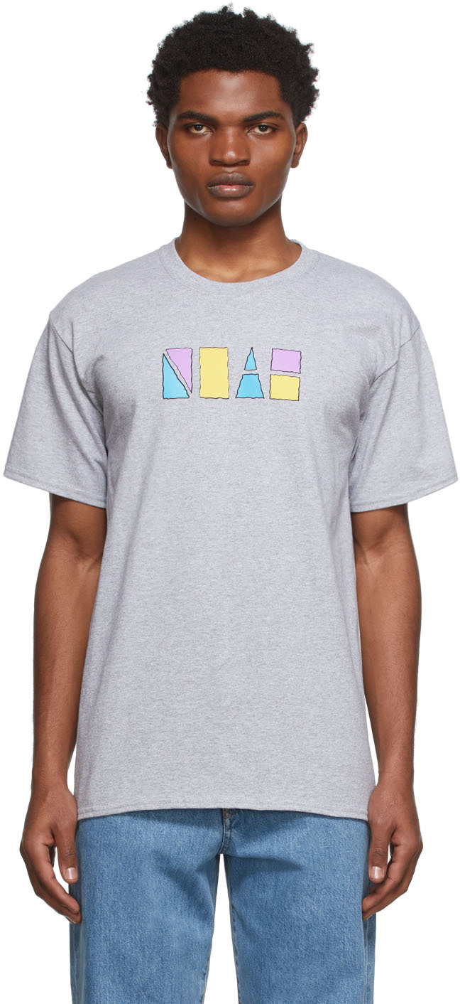 Noah Grey Cotton T-Shirt