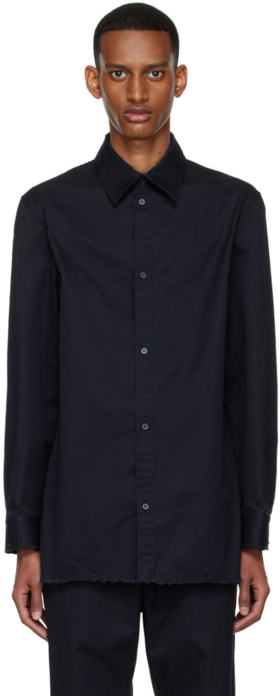 Balenciaga Black Cotton Shirt
