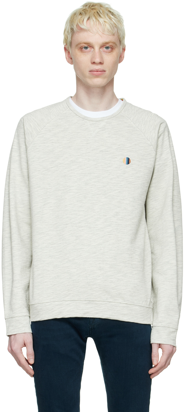 Paul Smith Grey Cotton Sweatshirt