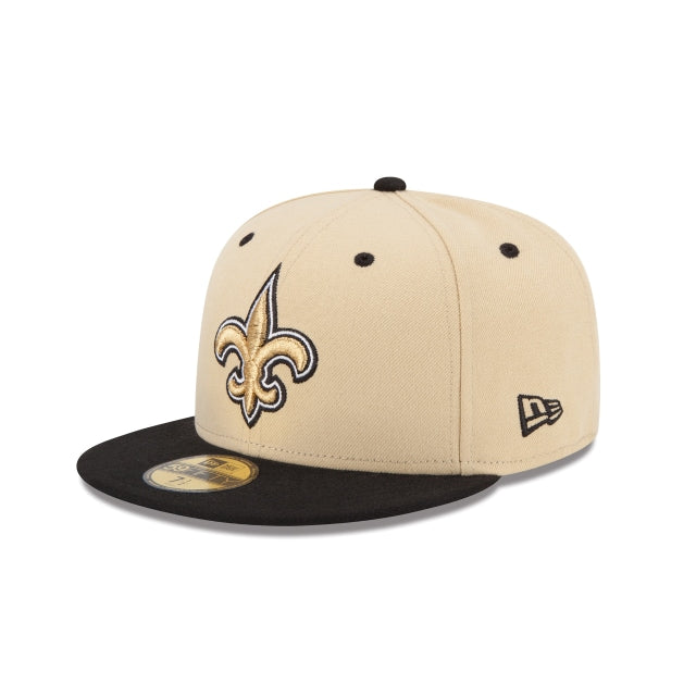 NEW ORLEANS SAINTS 2TONE 59FIFTY FITTED