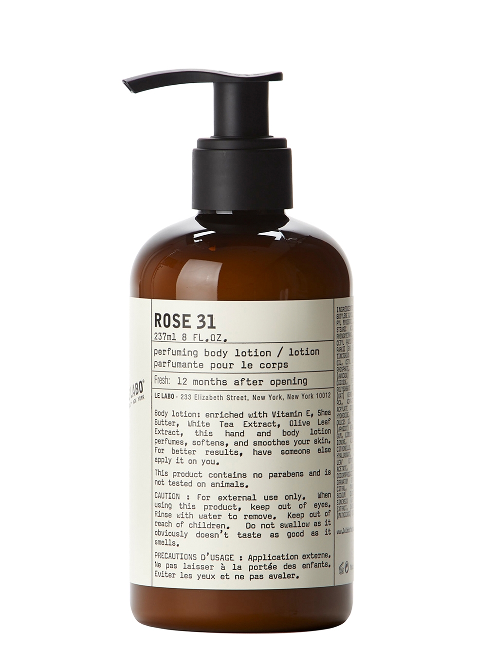 Rose 31 Hand And Body Lotion 237ml