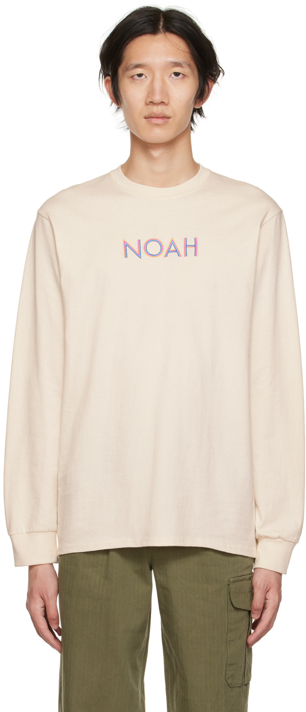 Noah Off-White Live Long Sleeve T-Shirt