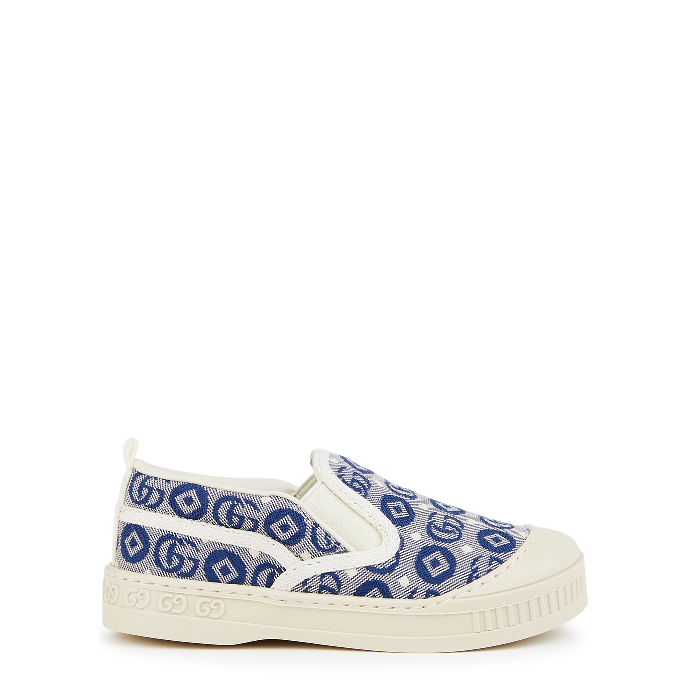 Gucci Kids Gucci Tennis 1977 Monogrammed Canvas Sneakers (IT20-IT26) - Multicoloured - 4 Baby