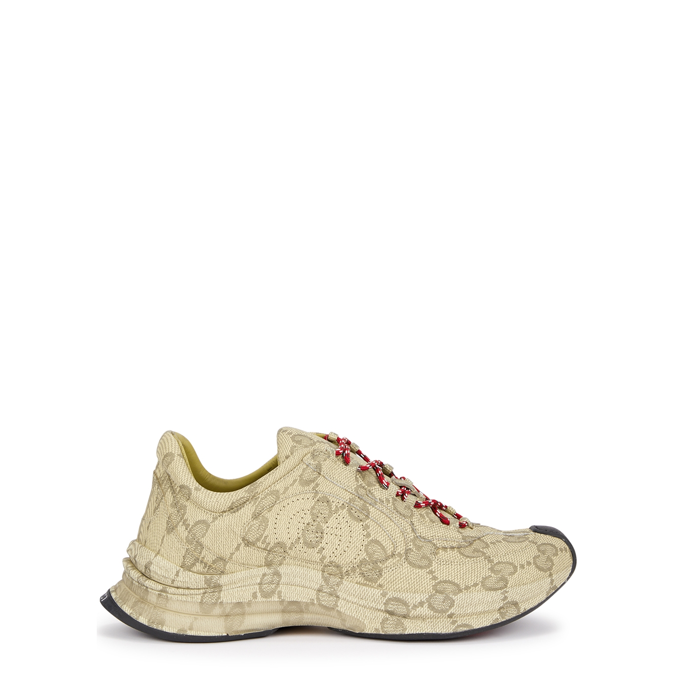 Gucci Run GG-monogrammed Leather Sneakers - Beige - 11