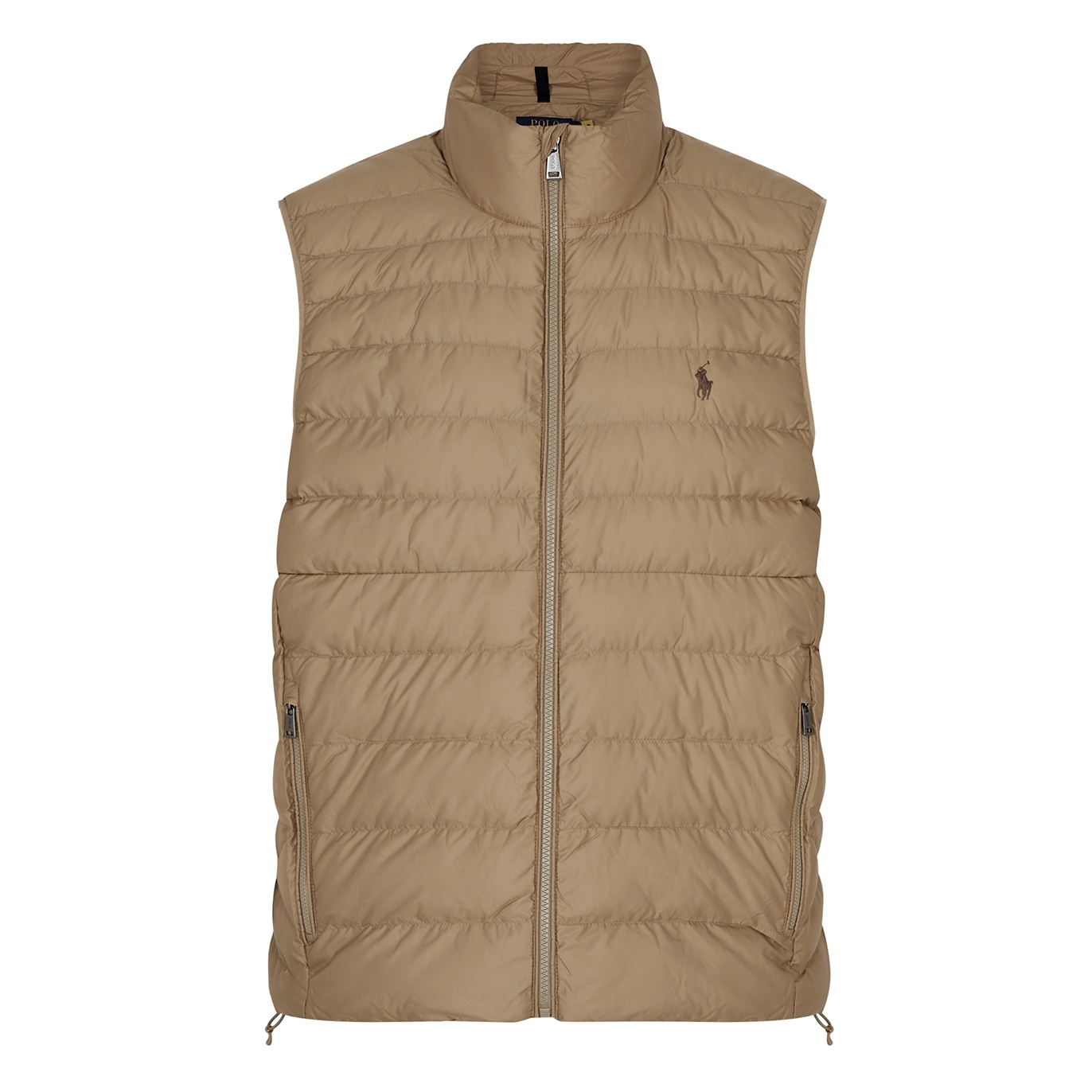 Polo Ralph Lauren Quilted Shell Gilet - TAN - S