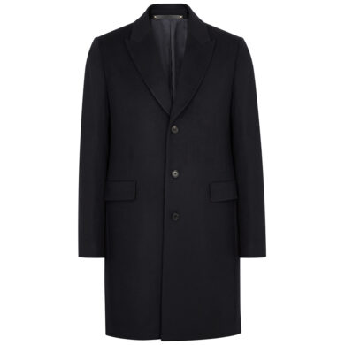 PAUL SMITH Wool and Cashmere Blend Coat