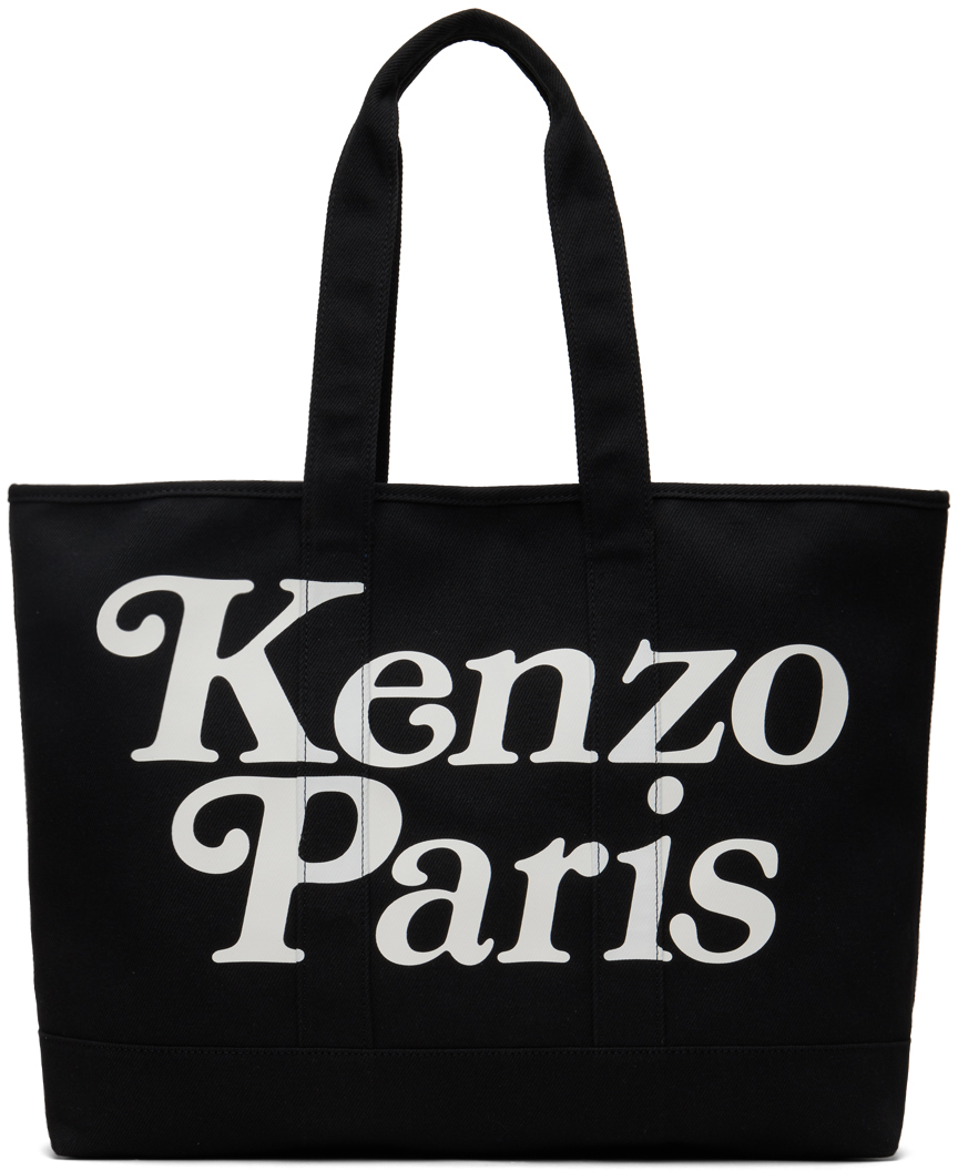 Kenzo Black 'KENZO Utility' Large Kenzo Paris Verdy Edition Bag