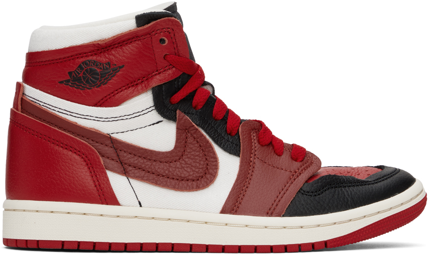 Nike Jordan Black & Red Air Jordan 1 High Method Sneakers