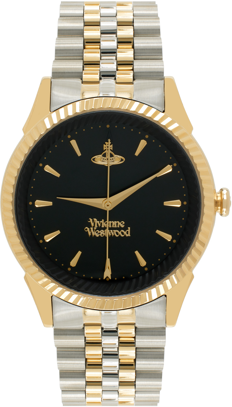 Vivienne Westwood Silver & Gold Seymour Watch